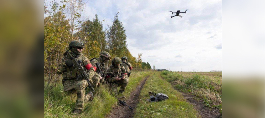 Росгвардейцы уничтожили склад материальных средств боевиков ВСУ на харьковском направлении (видео)