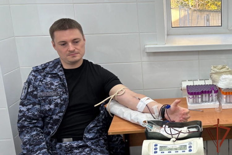 Акцию «От сердца к сердцу» поддержали сотрудники Росгвардии в Ульяновске