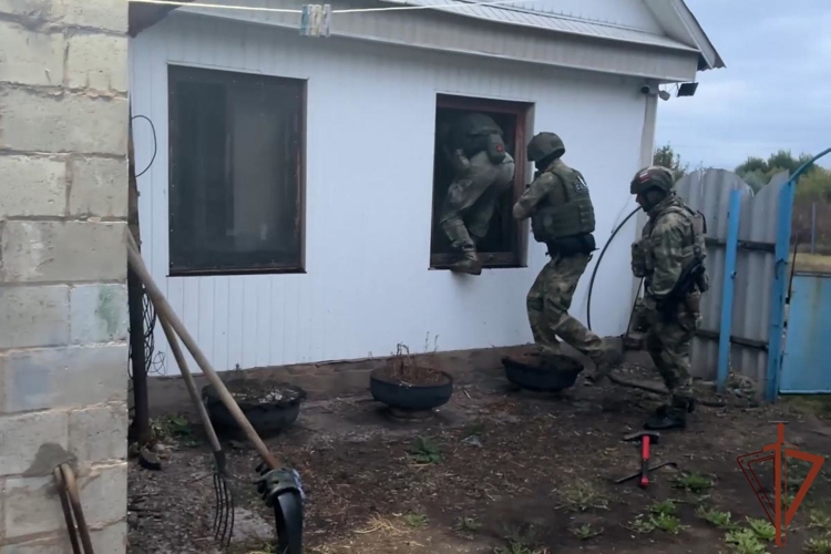 В Самарской области при содействии СОБР Росгвардии ликвидирована лаборатория по производству наркотиков (видео)