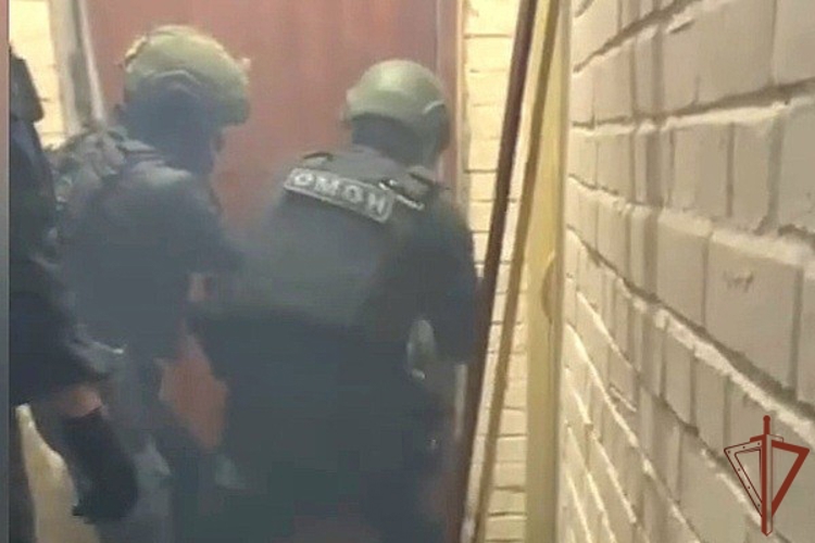 В Санкт-Петербурге при силовой поддержке сотрудников ОМОН Росгвардии задержана подозреваемая в умышленном повреждении объектов транспортной инфраструктуры