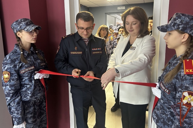 В Самаре открылся второй кадетский класс Росгвардии (видео)