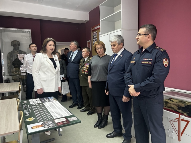 В Самаре открылся второй кадетский класс Росгвардии (видео)