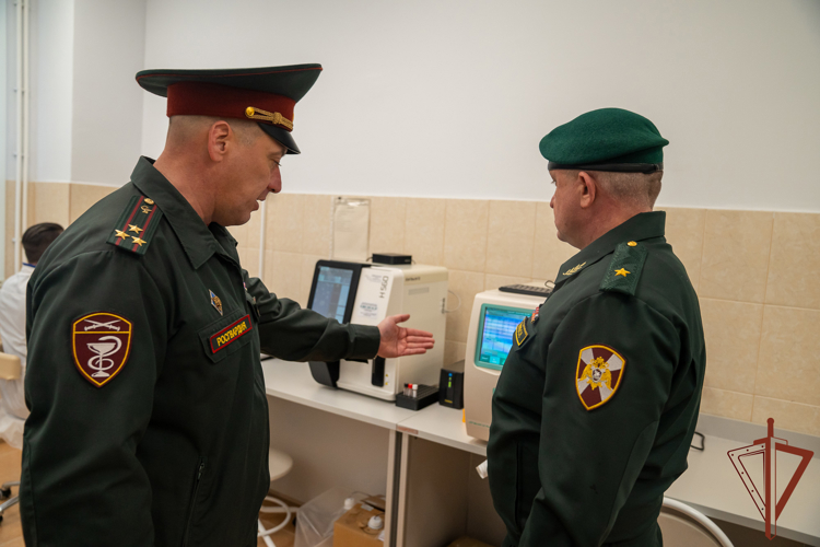 Новый консультативно-диагностический центр Росгвардии открыт на Кубани