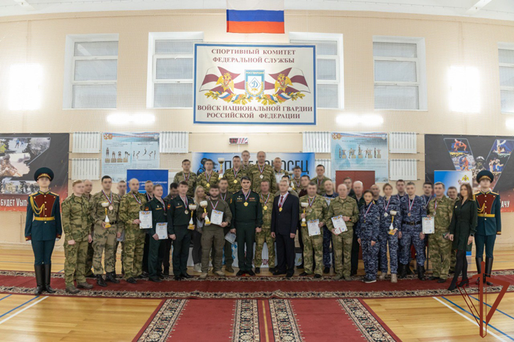 Определены победители и призеры чемпионата Росгвардии по плаванию