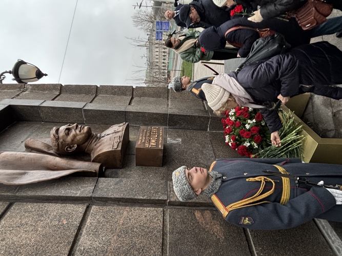 В Москве увековечили память Героя Советского Союза Александра Григорьевича Тимощенко – бывшего начальника артиллерии дивизии имени Ф.Э. Дзержинского