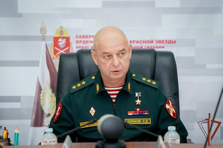 Военный совет Северо-Западного округа Росгвардии состоялся в Санкт-Петербурге