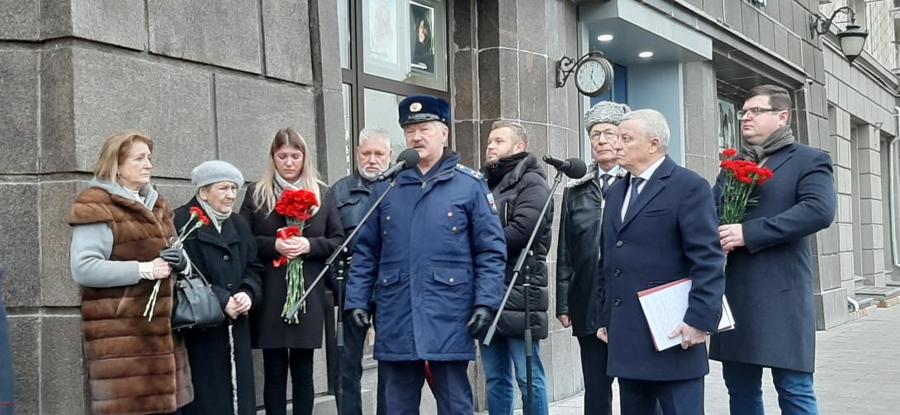 В Москве увековечили память Героя Советского Союза Александра Григорьевича Тимощенко – бывшего начальника артиллерии дивизии имени Ф.Э. Дзержинского
