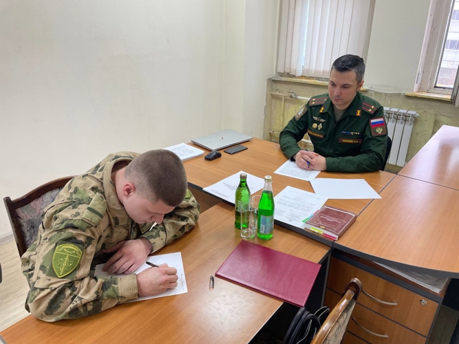 В Центральном округе Росгвардии прошёл Единый день правовых знаний