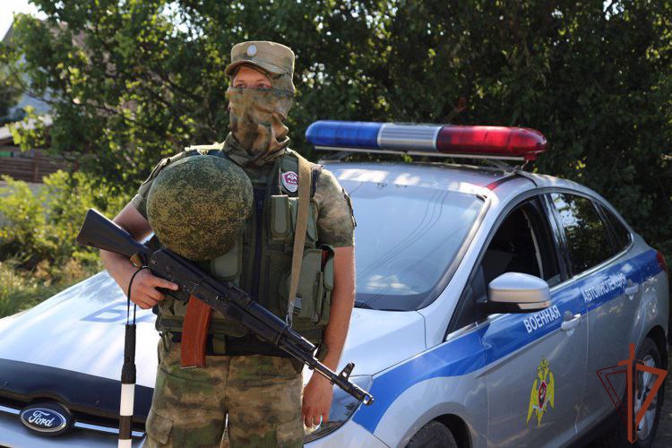 Подразделения ВАИ Росгвардии выполняют задачи в зоне СВО (видео)