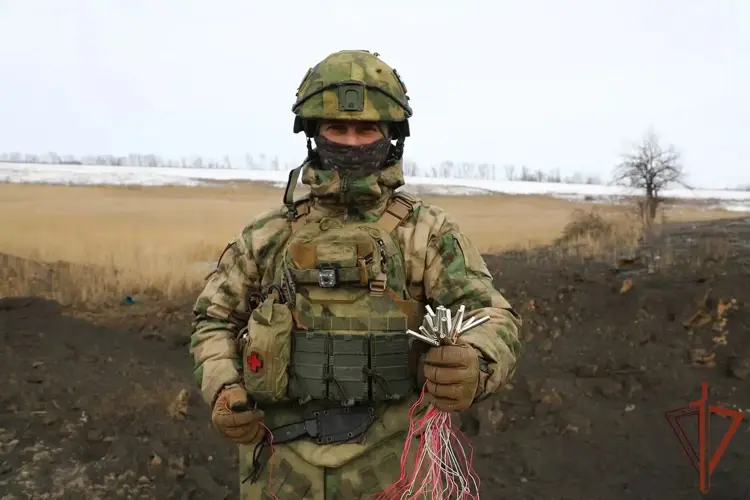 Росгвардейцы уничтожили боеприпасы, изъятые из схронов ВСУ (видео)