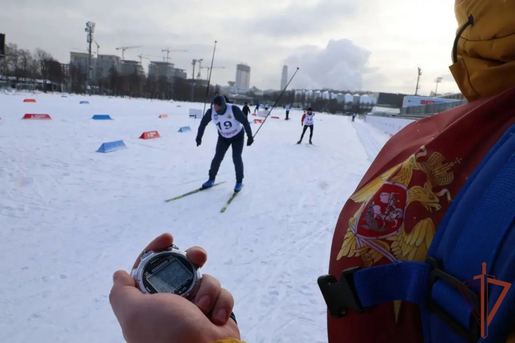 В Росгвардии состоялся чемпионат по лыжным гонкам   