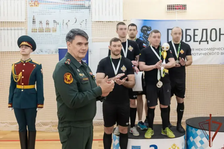 В Росгвардии прошел чемпионат по мини-футболу  