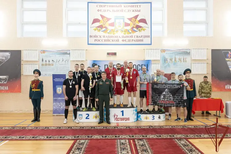 В Росгвардии прошел чемпионат по мини-футболу  