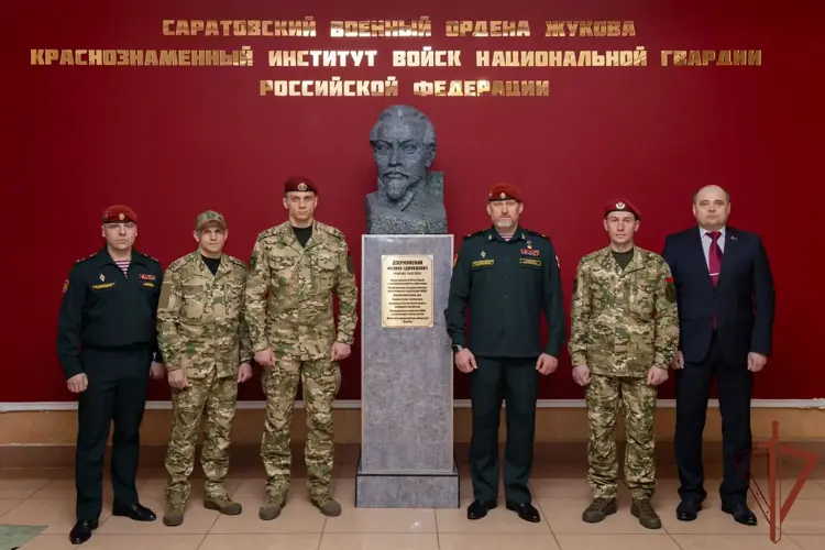 Саратовский военный ордена Жукова Краснознаменный институт войск национальной гвардии посетила делегация внутренних войск МВД Республики Беларусь
