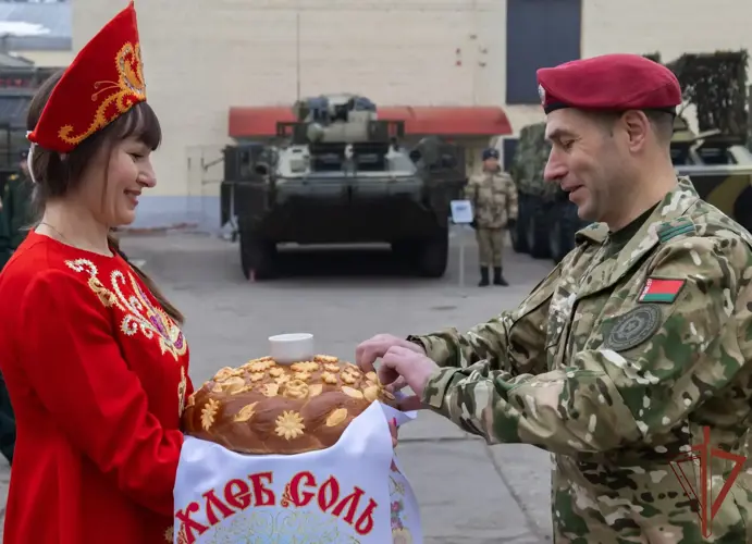 Саратовский военный ордена Жукова Краснознаменный институт войск национальной гвардии посетила делегация внутренних войск МВД Республики Беларусь