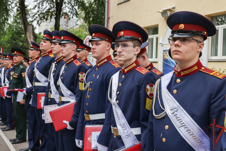 В кадетском училище Росгвардии состоялся торжественный выпуск воспитанников