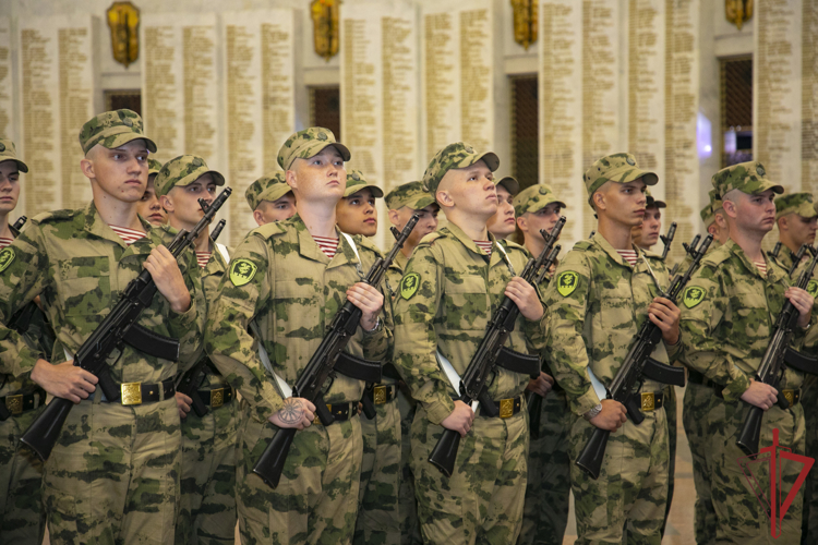 Военнослужащие ОДОН им. Ф.Э. Дзержинского приняли Военную присягу в Музее Победы на Поклонной горе (видео)