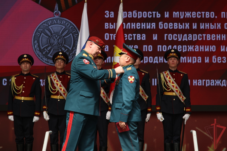 Праздник «Один день с Росгвардией» к 105-летию Центрального округа прошел на Поклонной горе