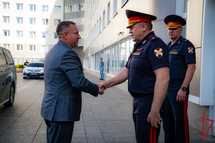 Делегация МВД Республики Беларусь ознакомилась с передовыми методами работы Росгвардии в г. Москве