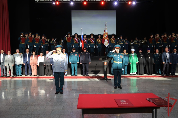 В Пермском военном институте Росгвардии состоялась церемония приведения первокурсников военной присяге