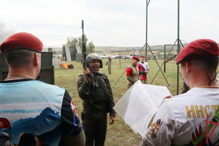 Испытания на право ношения крапового берета прошли в Ставропольском крае (видео)