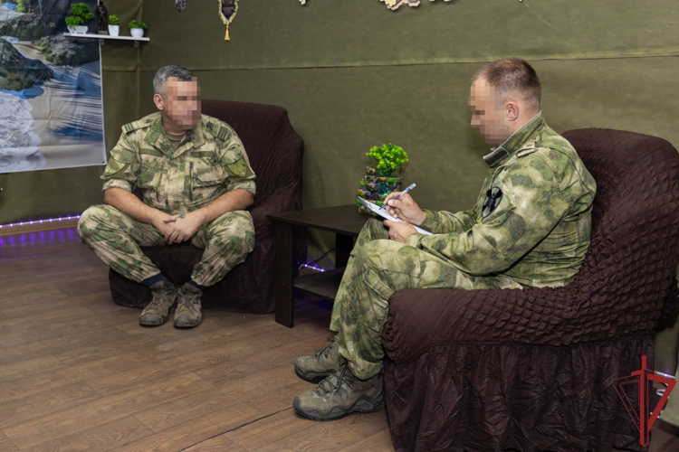 Военные психологи делятся опытом психологического сопровождения в рамках выполнения росгвардейцами боевых задач в зоне СВО (видео)