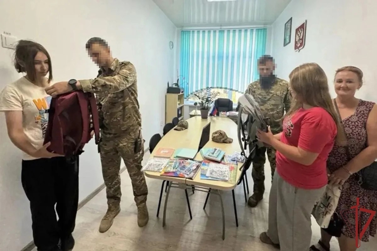 На южном направлении росгвардейцы присоединились к всероссийской акции «Собери ребенка в школу»
