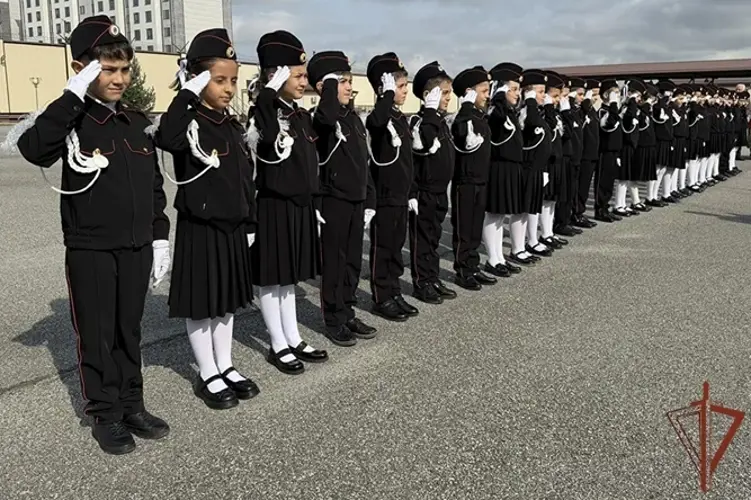 В Кабардино-Балкарии состоялось торжественное открытие кадетского класса Росгвардии